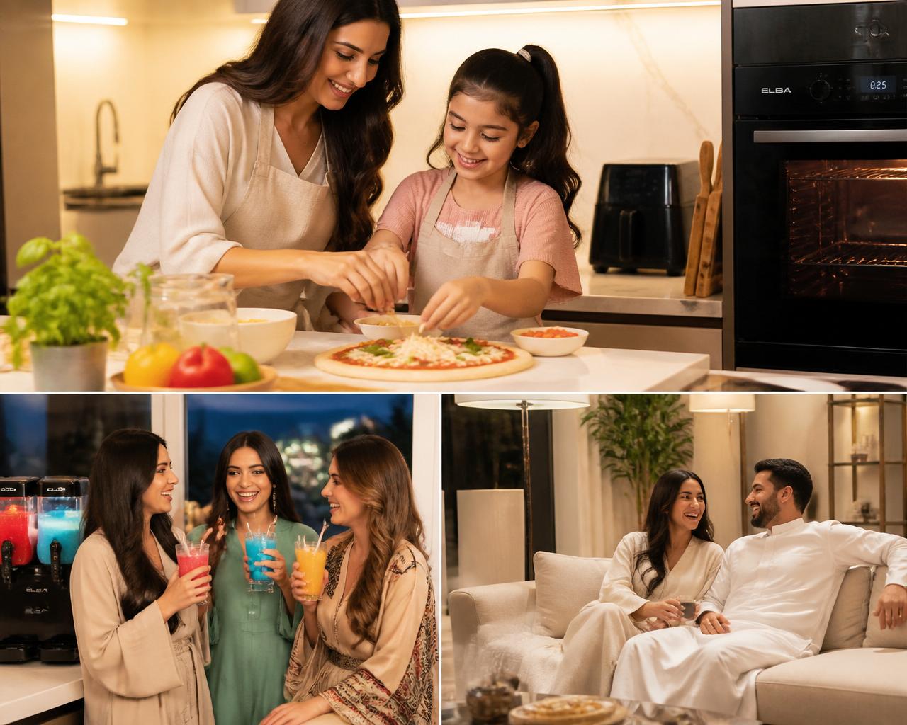 Families and friends across the UAE enjoying Jeroma products together