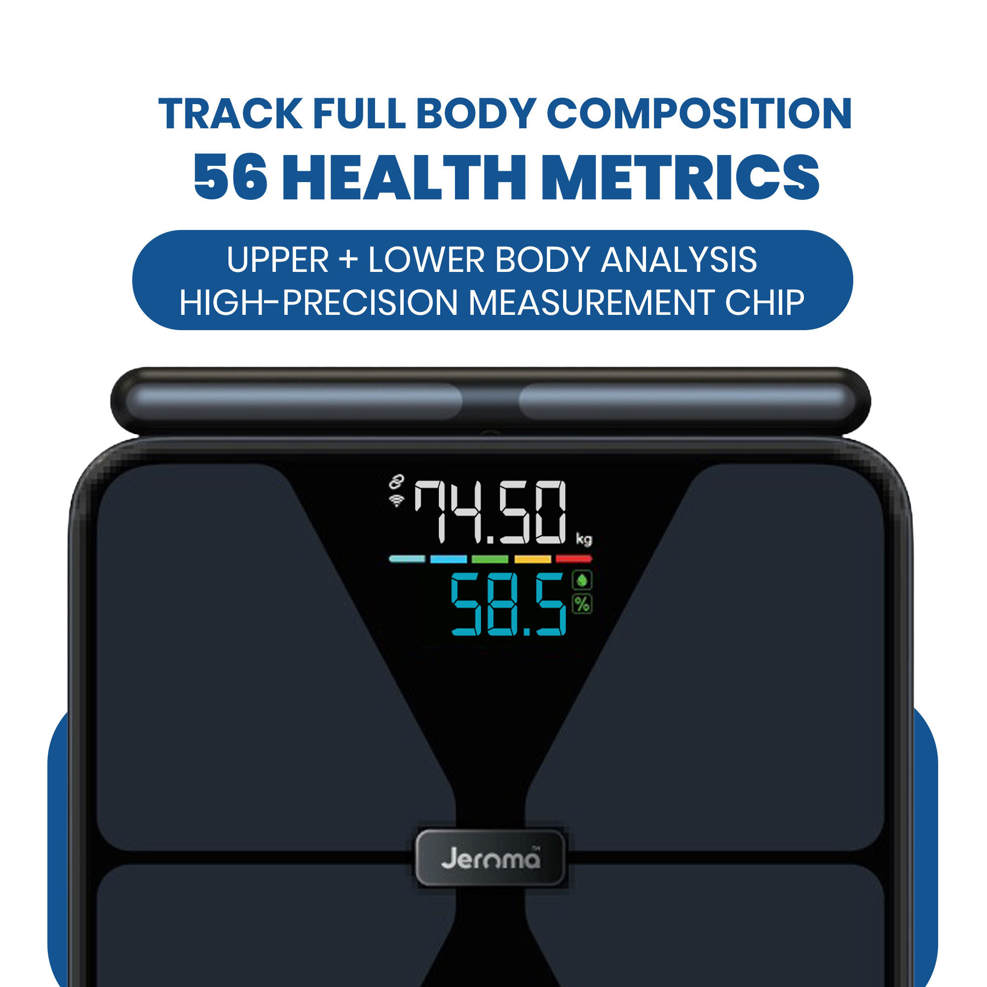 Jeroma Smart Health App dashboard