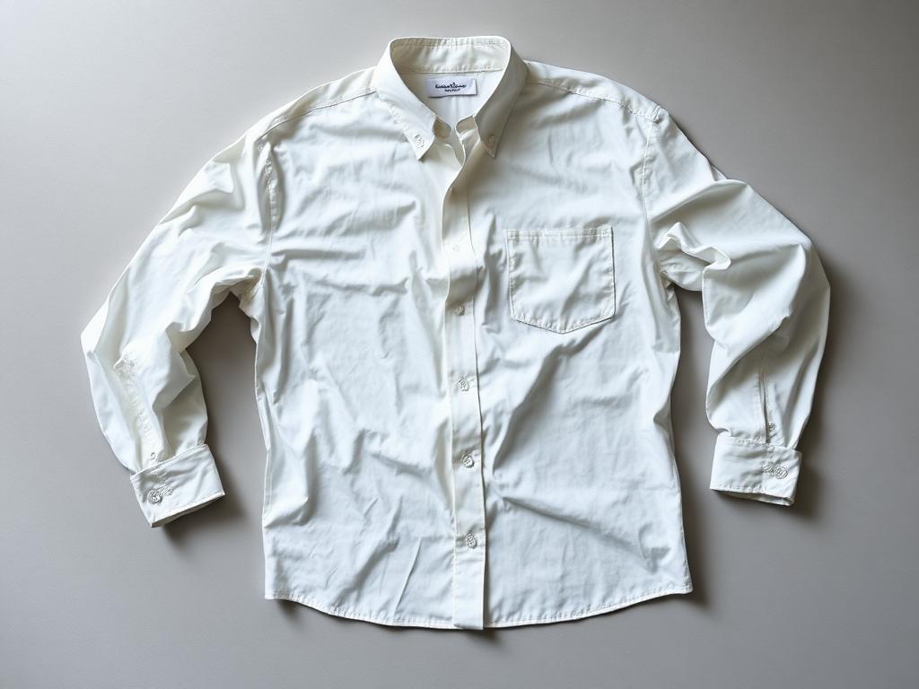 Wrinkled shirt before Jeroma LuftPro